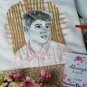 Proyecto final de retrato bordado . Embroider project by Paola Gorosito - 08.12.2020