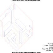 Mi Proyecto del curso: Introducción al dibujo arquitectónico en AutoCAD. Interior Architecture project by Ray Chucas - 08.12.2020