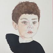 Mi Proyecto del curso: Retrato en acuarela a partir de una fotografía. Traditional illustration, Watercolor Painting, and Portrait Drawing project by moniescobar - 08.12.2020