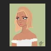 Female Drawing :). 2D Animation project by natyeditz - 08.12.2020