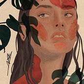 La musa. Fine Arts project by Ashley Morán - 08.12.2020