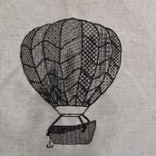 My project in Introduction to Blackwork Embroidery course. Embroider project by Lúcia Safi - 08.12.2020