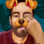 Mi Proyecto del curso: Retratos pictóricos con técnicas digitales. Un proyecto de Ilustración tradicional de Carlos Díaz Mansilla - 12.08.2020