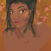 Meu projeto do curso: Retrato digital no Photoshop com um toque de fantasia. Un progetto di Illustrazione tradizionale e Illustrazione digitale di bruna_carolina_melo - 12.08.2020