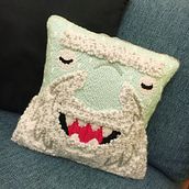 My project in Punch Needle XL Embroidery course!. Decoration, Design, and Embroider project by Jimena - 11.05.2020