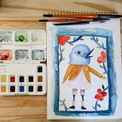 Mi Proyecto del curso: Introducción a la ilustración infantil. Traditional illustration project by Silvia Juliana - 08.12.2020