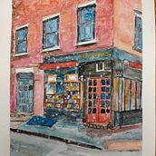 "Winter and Books". Artistic Drawing, Painting, and Watercolor Painting project by Manuel Salaysay Jr - 08.13.2020