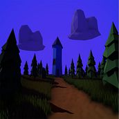 Mi Proyecto del curso: Modelado de escenarios low poly para videojuegos. Game Development project by Gregorio Almazán - 09.20.2020