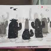 Mi Proyecto del curso: De principiante a superdibujante. Ink Illustration, and Painting project by Jennyfer De Carvalho Apolinário - 08.14.2020