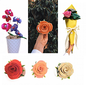 Mi Proyecto del curso: Ramitos Gantiva-Flores en lentejuelas. Arts, and Crafts project by Paula Gantiva Galindo - 08.13.2020