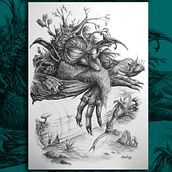 Sleeping beauty - la bella durment.. Projekt z dziedziny R, sunek art, st, czn, Trad, c i jna ilustracja użytkownika El Culmadu - 13.08.2020