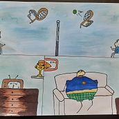 Jugando con la imaginación. Traditional illustration project by Camila Brito - 08.18.2020