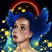 Mi Proyecto del curso: Retratos digitales de fantasía con Photoshop . % Linda Trejo tarafından hazırlanan Geleneksel illüstrasyon, Tablo, Çizim, Dijital İllüstrasyon, Portre Çizimi, Dijital Çizim, Ve Dijital Boyama projesi - 08.14.2020