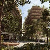 Urban Nest. Un progetto di Architettura, Architettura digitale, Modellazione 3D e ArchVIZ di César Morales Hin - 14.08.2020