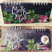 Cloverfield: Técnicas aplicadas de ilustración en acuarela. Product Design, Traditional illustration, Lettering, and Watercolor Painting project by Yuki Eiscreme - 08.15.2020