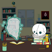 Cervantes vs Shakespeare (Feliz día del libro). 2D Animation, and Filmmaking project by Pepe Sánchez Moreno - 04.15.2020