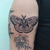 Mi Proyecto del curso: Tatuaje para principiantes. Un projet de Conception de tatouage de Chrysa Nthemum - 15.08.2020