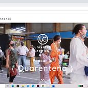 Pensar la Quarentena: Una web que cuenta lo que ha pasado durante estos tiempos de pandemia. Un proyecto de Diseño Web de Gretel Alvarez - 13.10.2020
