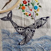 Hilo, aguja y mucho amor!. Embroider project by Oriana Carvajal - 08.16.2020