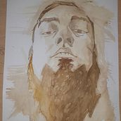 Mi Proyecto del curso: Retrato artístico en acuarela. Fine Arts project by Sebastian Aquino - 08.16.2020