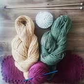 Entre hilos y madejas. Fiber Arts project by Maria Noel Serra Isaia - 08.24.2020