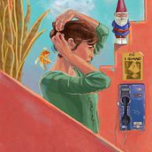 Retrato pictórico: Amelie Poulain by Sil!. Traditional illustration project by Silvia López - 08.16.2020