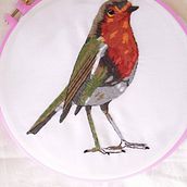 Mi Proyecto del curso: Pintar con hilo: técnicas de ilustración textil. Sewing project by Natalia Jaramillo - 08.16.2020