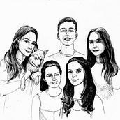 Proyecto ilustraciones para jóvenes. Ilustração tradicional projeto de Helga Montalván - 17.08.2020
