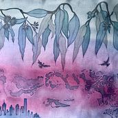 My project in Silk Painting Techniques course Ein Projekt aus dem Bereich Artistische Zeichnung, Malerei, H und werk von Tatiana Zaslavskaia - 23.08.2020