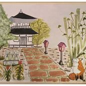 Mi Proyecto del curso: Ilustración en acuarela con influencia japonesa. Fine Arts, Creativit, and Drawing project by memis - 08.17.2020