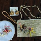Mi Proyecto del curso: Bordado y personalización de accesorios . Un proyecto de Bordado de Yajaira Marquez - 18.08.2020