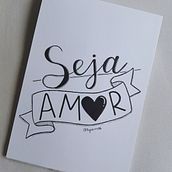 Lettering feito a mão . Un proyecto de Artesanía, Dibujo artístico, H y lettering de Larissa Leite de Oliveira - 18.08.2020