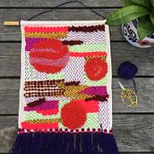 Embroidered Tapestry . Un proyecto de Artesanía, Bordado, Tejido y Costura de Ágatha Salcedo - 20.01.2021
