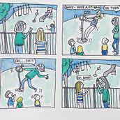 My project in Introduction to Autobiographical Comics course. Comic project by amawebs2 - 08.18.2020