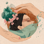 My project in Illustration Techniques with Digital Watercolor course. Un progetto di Disegno digitale e Illustrazione digitale di Antonia Koseva - 18.08.2020