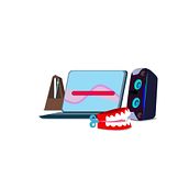 Working... don't disturb. 2D Animation, Digital Drawing, Digital Design, and Motion Graphics project by Albert Campillo Lastra - 08.18.2020