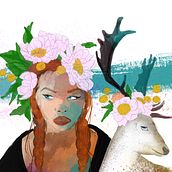 My project in Illustration Techniques with Digital Watercolor course. Digital Illustration project by Ania Jankowski - 08.18.2020