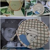 Meu projeto do curso: Criação de retratos bordados. Un proyecto de Artesanía de Anna Silva - 25.08.2020