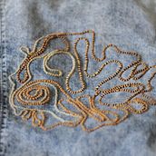 Mi Proyecto del curso: Bordado: reparación de prendas . Broderie de Mara Ugalde - 08.18.2020