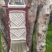 Mi Proyecto del curso: Introducción al macramé: creación de un tapiz decorativo. Arts, Crafts, and Macramé project by Mónica Arias - 08.22.2020