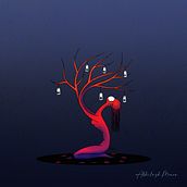 Concept Illustrations. Un progetto di Direzione artistica, Illustrazione botanica, Illustrazione infantile, Illustrazione digitale, Illustrazione tradizionale, Illustrazione con inchiostro e Illustrazione vettoriale di Abhilash Menon - 19.08.2020