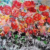 Found Strength Again. Een project van  Acr y lschilderij van Beatrice Haan - 19.08.2020