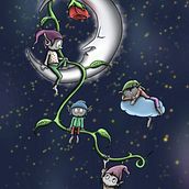 Goblins on the moon. Un proyecto de Ilustración tradicional de Juan Manuel Martínez Acosta - 19.08.2020