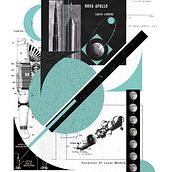 MOON. Un proyecto de Collage e Ilustración digital de Ferran Coves - 20.08.2020