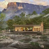 15. House in Forest International Architecture Competition. Architecture, and 3D Modeling project by Manuel Carballo - 08.19.2020