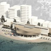 16. Wellington Oriental Bay Pavilion Architecture Competition. 3D, Architecture, and 3D Modeling project by Manuel Carballo - 08.19.2020