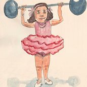 Mi Proyecto del curso: Gimnasio de ilustración. Un progetto di Illustrazione tradizionale e Pittura ad acquerello di Gwendoline Franzin - 19.08.2020