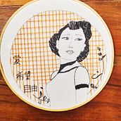 Retrato bordado. Projekt z dziedziny  Haft użytkownika Roberta De Simone - 19.08.2020