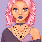 My project in Female Character Portraits in Procreate course. Traditional illustration project by kim_thompson214 - 08.19.2020