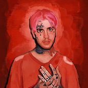 My Lil Peep Portrait! . Un progetto di Pittura digitale di Caitlin Cataldo - 20.08.2020